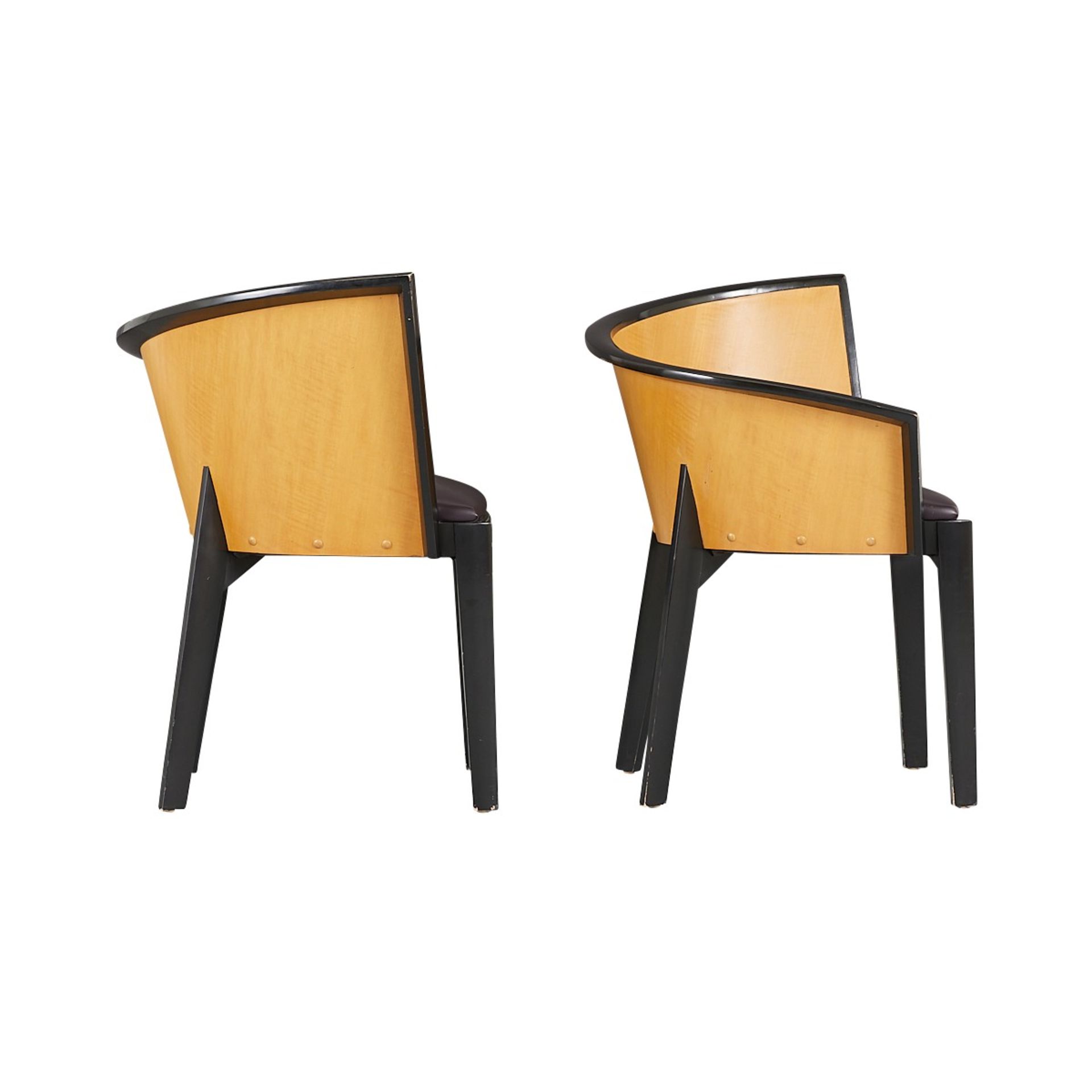 Pair Paul Haigh for Bernhardt Sinistra Chairs - Bild 6 aus 14