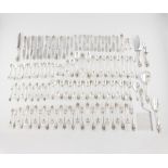 126 Pcs Wallace "Grand Baroque" Serving Flatware