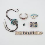 6 Southwest Jewelry - Sterling & Turquoise