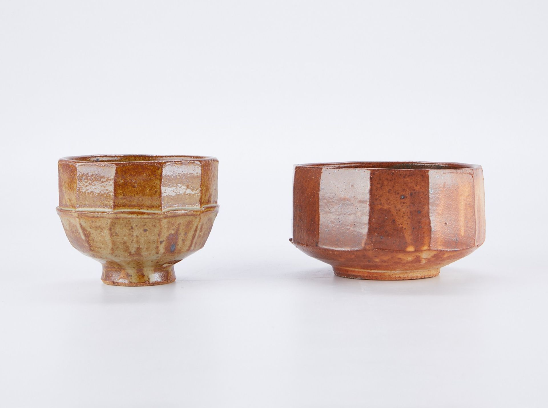 2 Warren MacKenzie Cut Side Pottery Bowls - Marked - Bild 5 aus 8