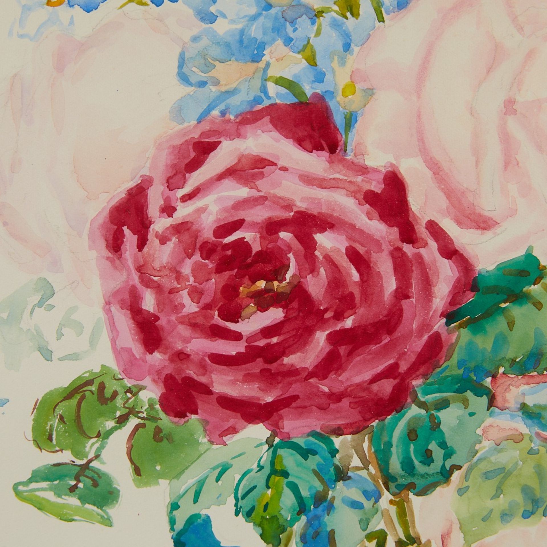 Henrietta Dunn Mears Watercolor Flower Bouquet - Bild 2 aus 6