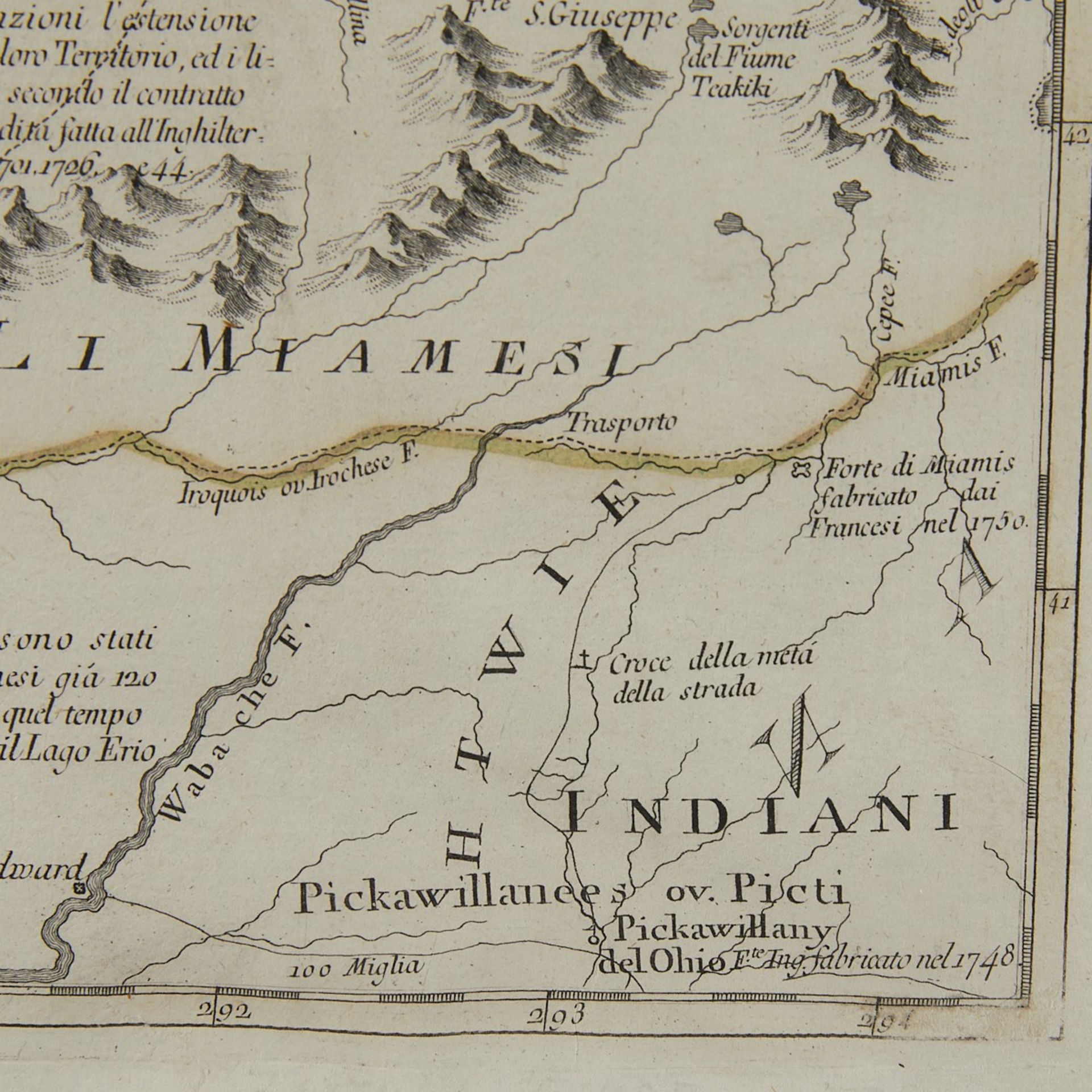 Italian Map of Minnesota & Midwest - Bild 3 aus 4