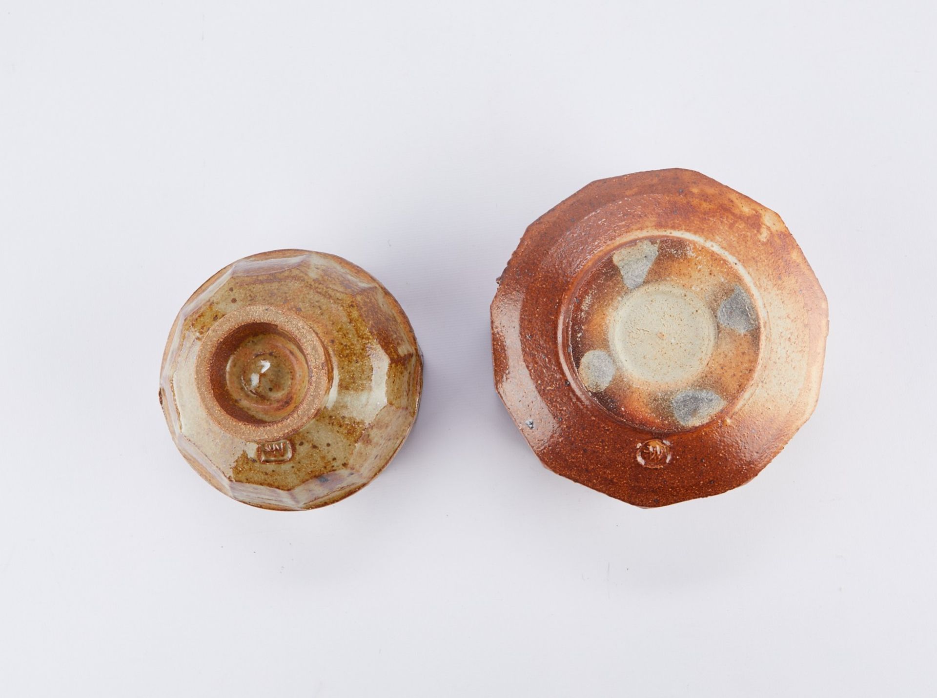 2 Warren MacKenzie Cut Side Pottery Bowls - Marked - Bild 7 aus 8