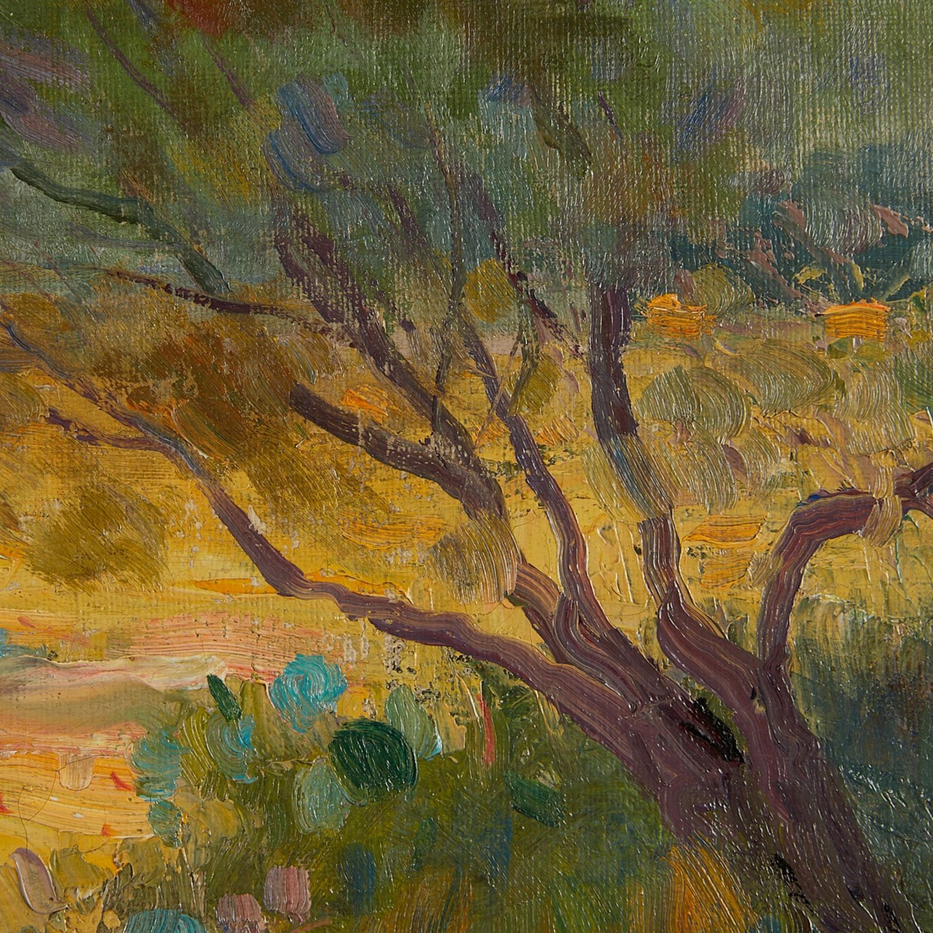 Nicholas Brewer "Texas Hill Country" Oil on Canvas - Bild 5 aus 10