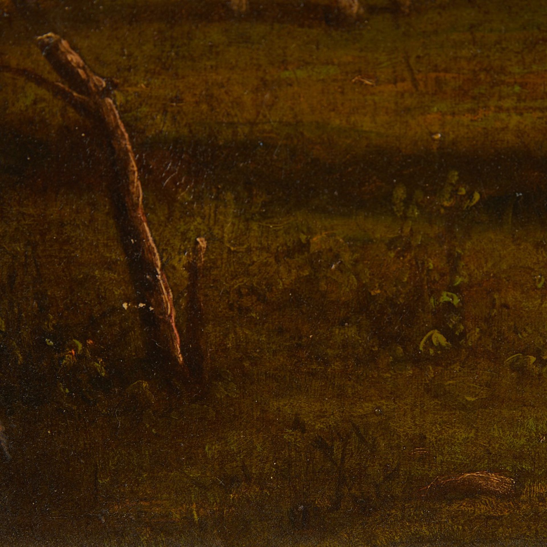 B.S. Hays Landscape Painting with Sheep - Bild 6 aus 7