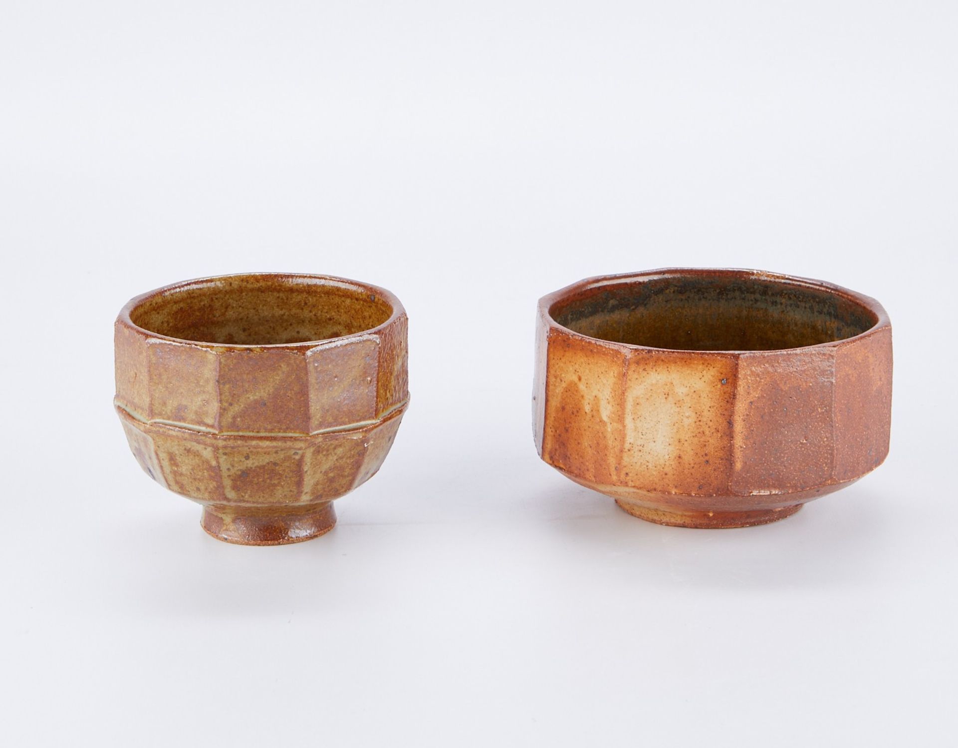 2 Warren MacKenzie Cut Side Pottery Bowls - Marked - Bild 3 aus 8