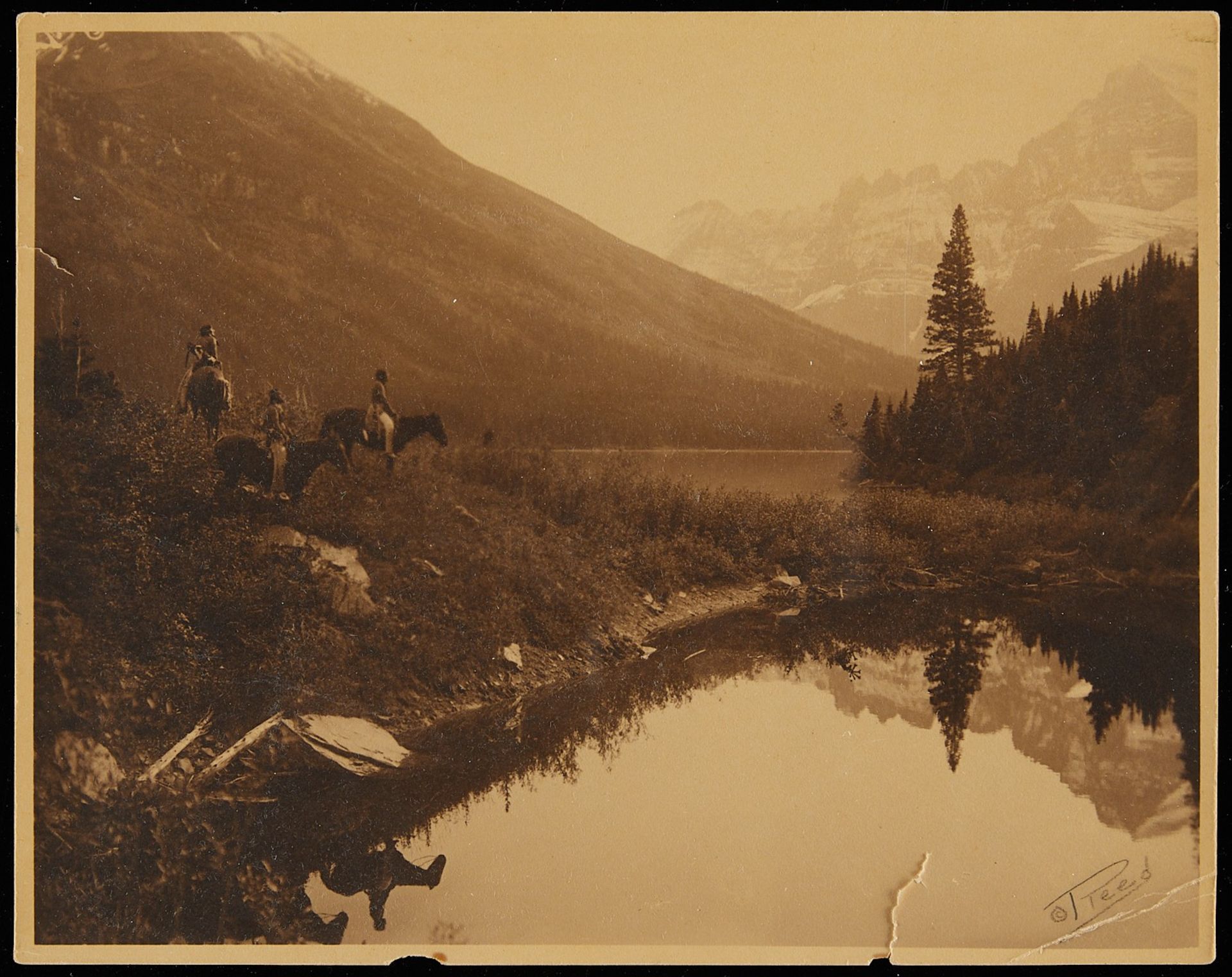 Roland Reed Photograph "The Hunting Ground" 1912 - Bild 3 aus 6