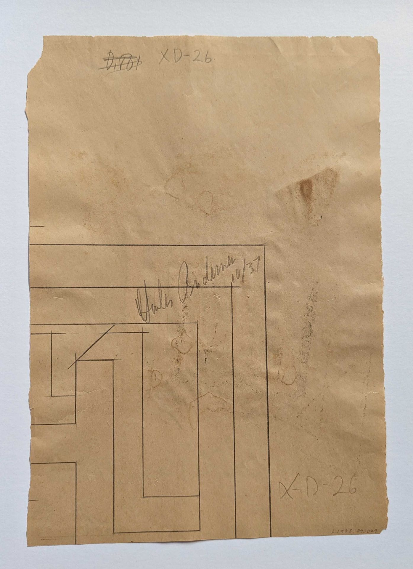 Charles Biederman Hand-colored Lithograph 1937 - Bild 6 aus 6