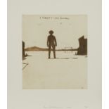 David Rathman "I Forgot It Was Sunday" Etching