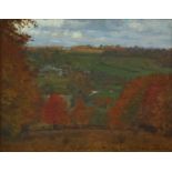 Alexis Fournier "Autumn in the Valley" Painting