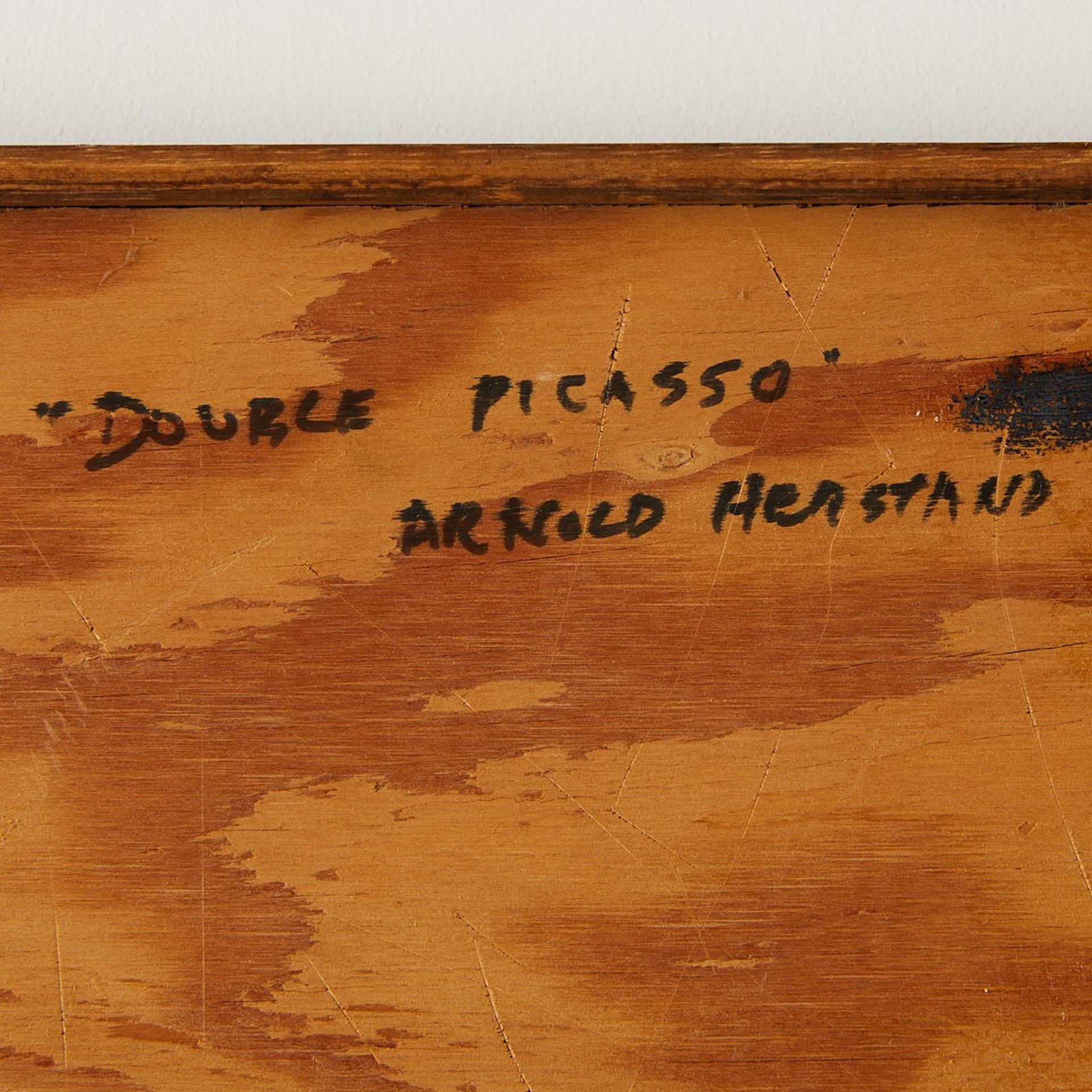 Arnold Herstand "Double Picasso" Mixed Media - Bild 8 aus 8
