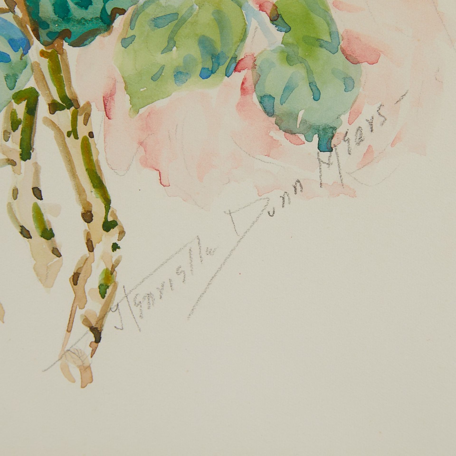 Henrietta Dunn Mears Watercolor Flower Bouquet - Bild 4 aus 6