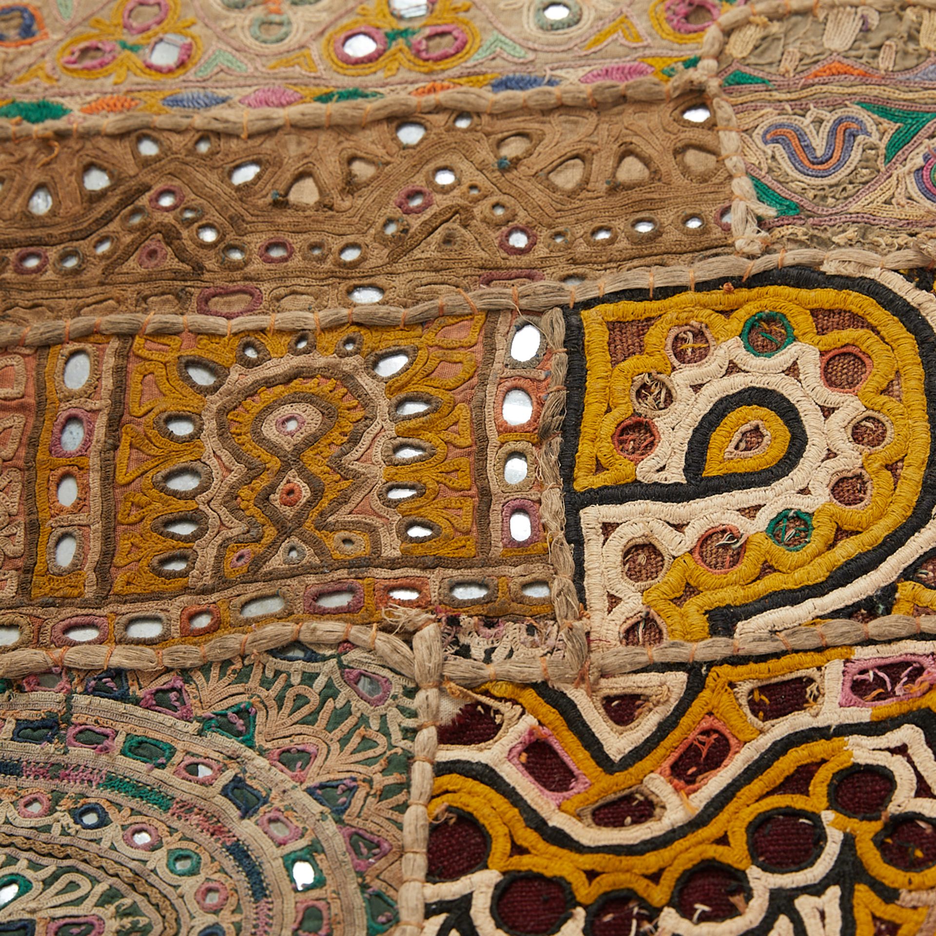 Indian Kutch Rabari Patchwork Wall Hanging - Bild 7 aus 10