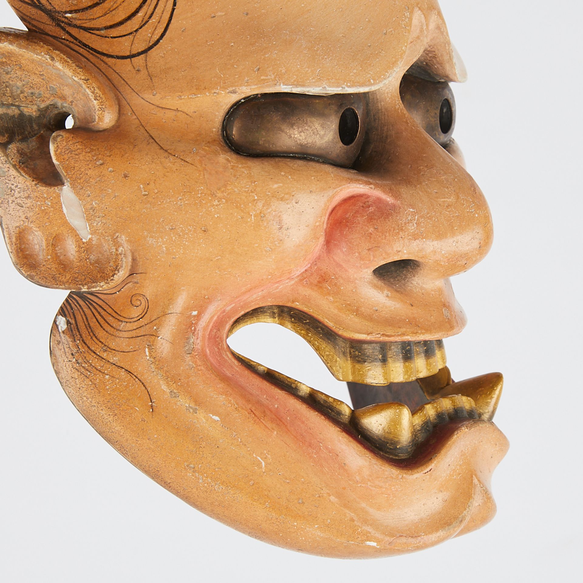 Bidou Yamaguchi Japanese Hannya Noh Mask - Bild 7 aus 8