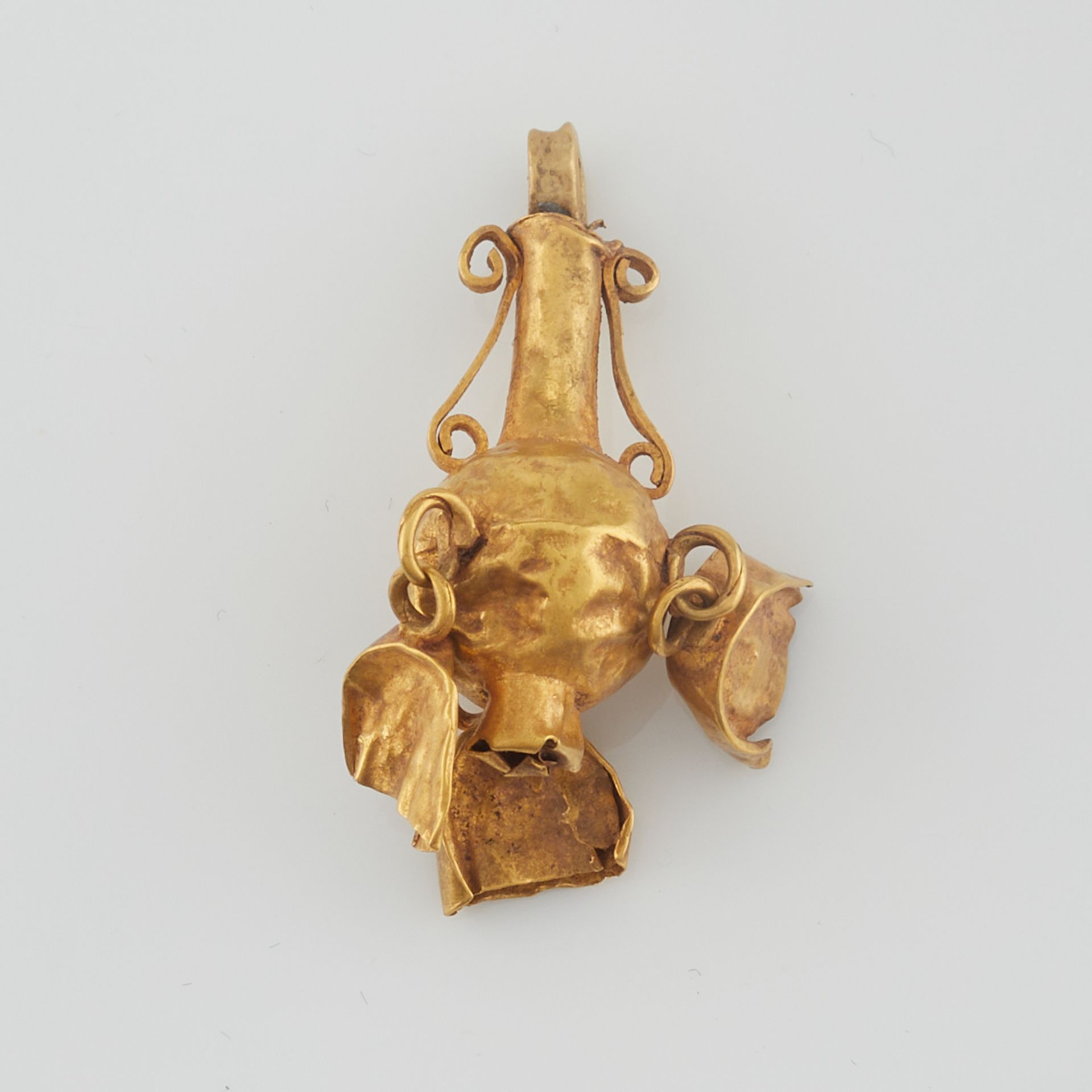 Ancient Parthian Gold Earrings - Image 5 of 5