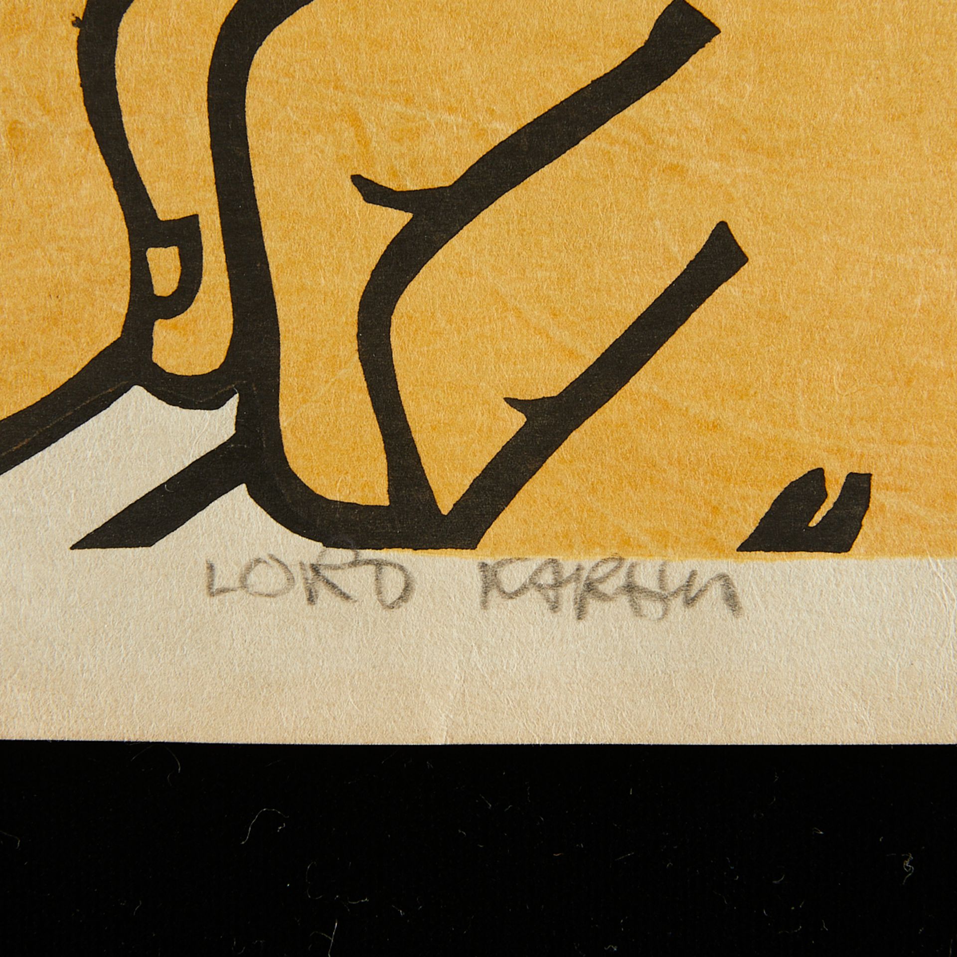 Pair Clifton Karhu "Lord & Lady Karhu" Woodblocks - Bild 13 aus 15