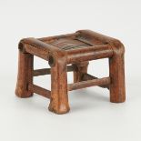 Miniature Antique Chinese Bamboo Stand