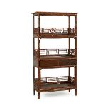 Chinese Spotted Bamboo Shelf