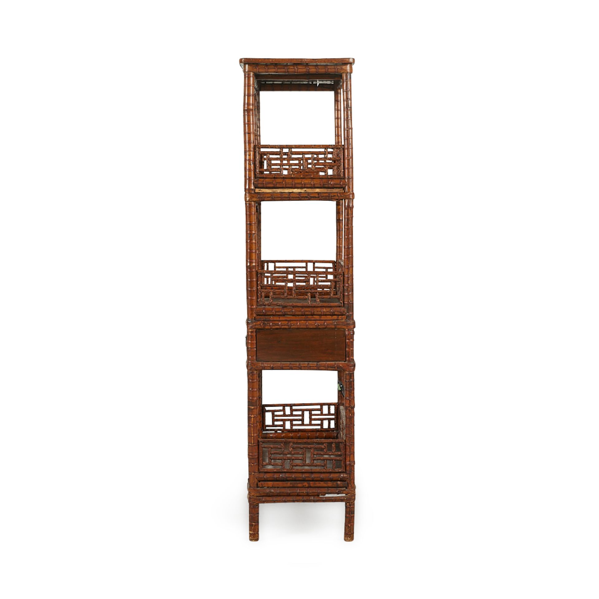 Chinese Spotted Bamboo Shelf - Bild 4 aus 12