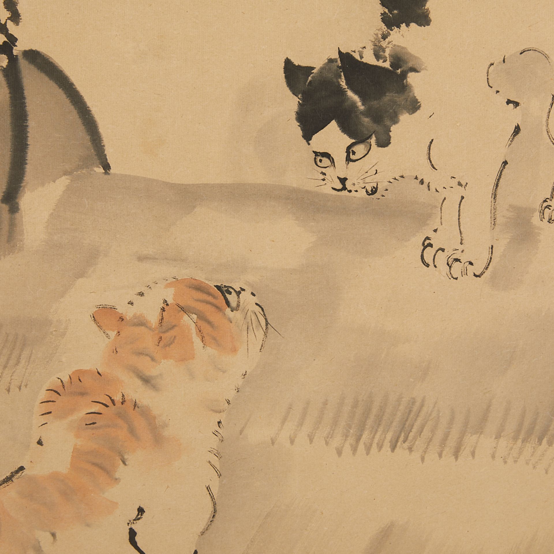 Japanese Cats Watercolor Painting - Bild 2 aus 7