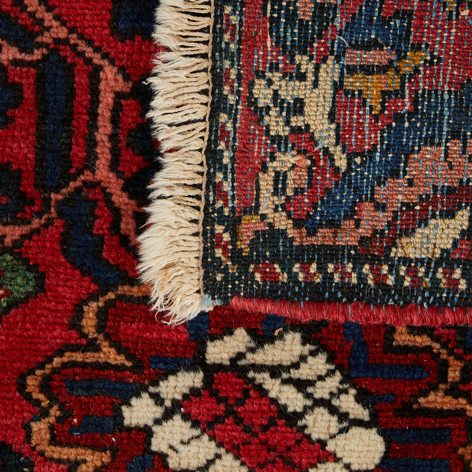 Persian-Bakhtiari Wool/Cotton Runner 12'2" x 3'8" - Bild 2 aus 7