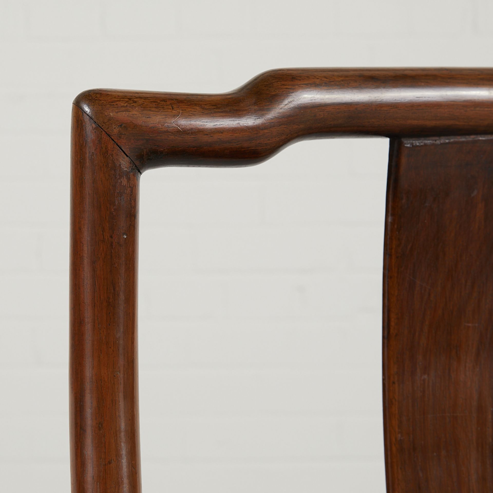 18th c. Chinese Hardwood Side Chair - Bild 7 aus 11