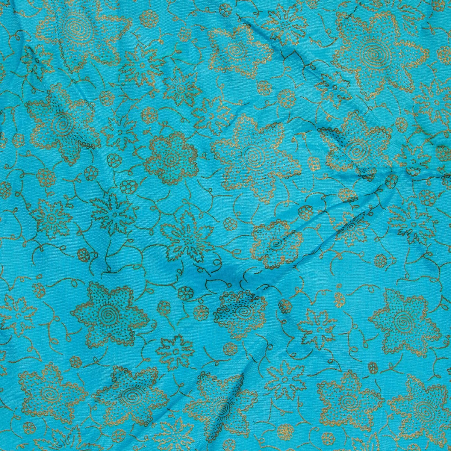 20th c. Japanese Reversible Moire Silk Robe - Bild 7 aus 11