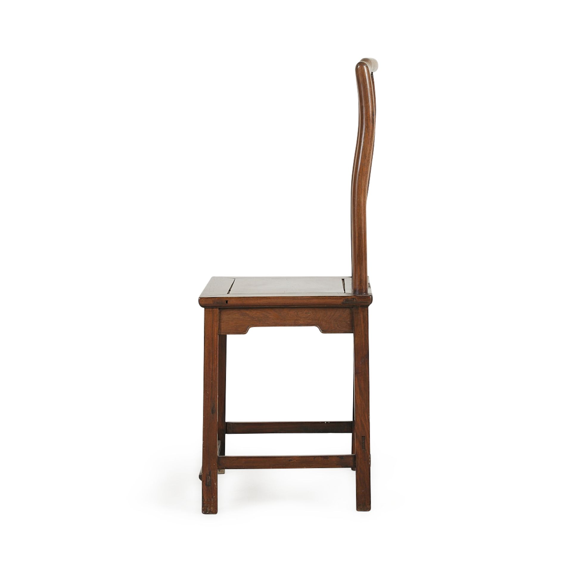 18th c. Chinese Hardwood Side Chair - Bild 6 aus 11
