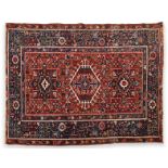 Persian Karaja Wool/Cotton Rug 6'4" x 4'8"