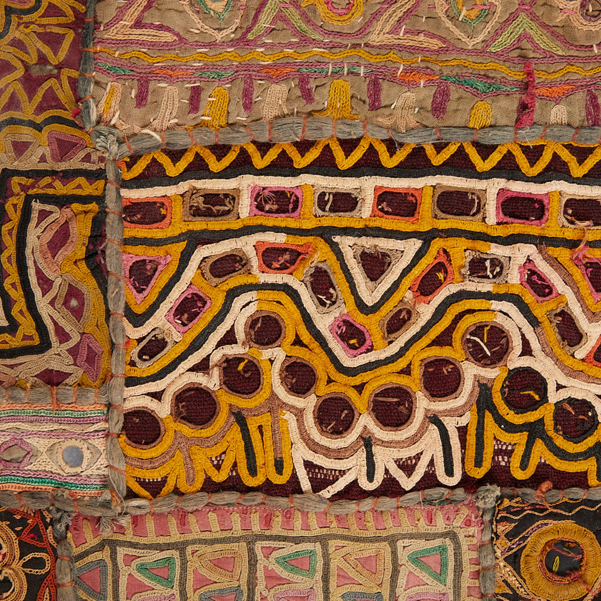 Indian Kutch Rabari Patchwork Wall Hanging - Bild 10 aus 10
