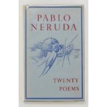 Pablo Neruda "Twenty Poems" Signed by Robert Bly