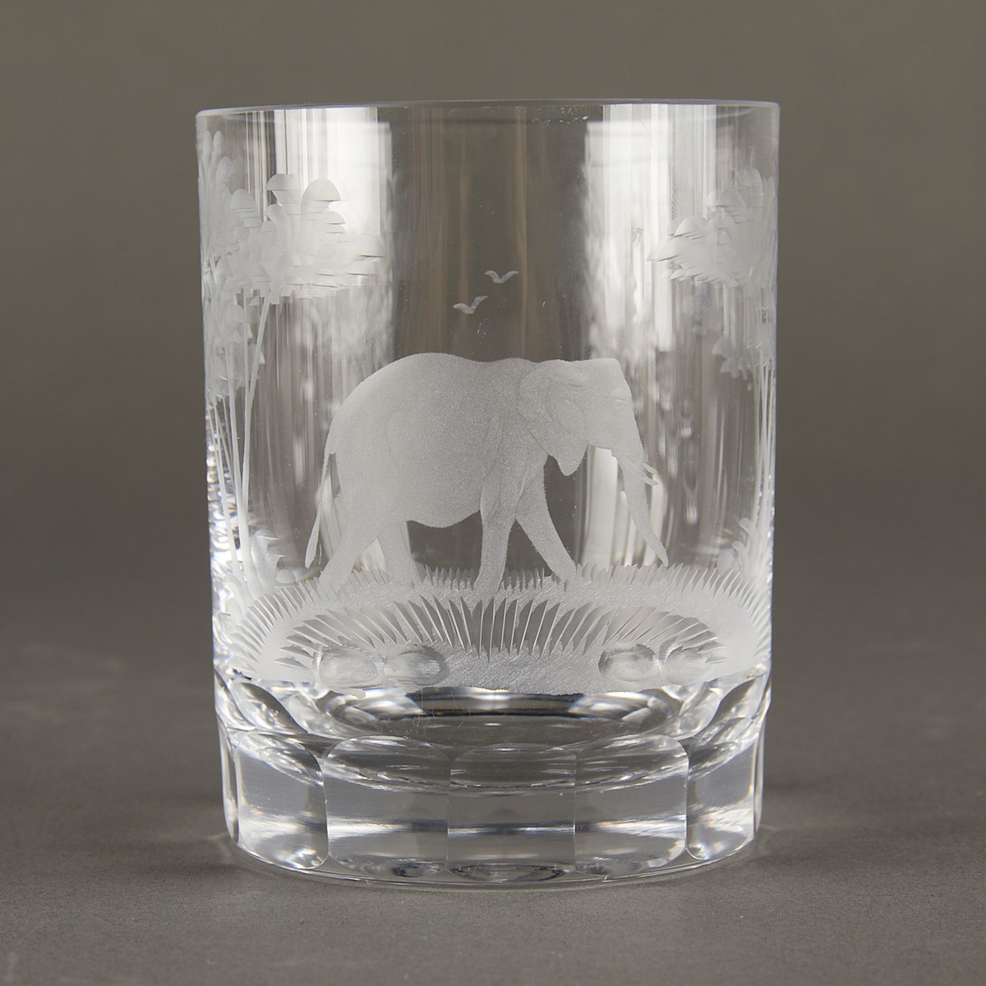 12 Queen Lace African Animal Crystal Glasses - Bild 2 aus 10