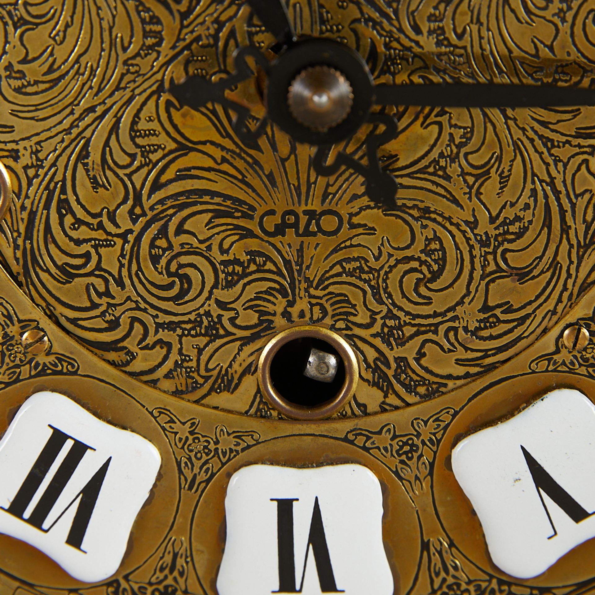 Oak Gazo Santa Clara Grandmother Case Clock - Bild 13 aus 16
