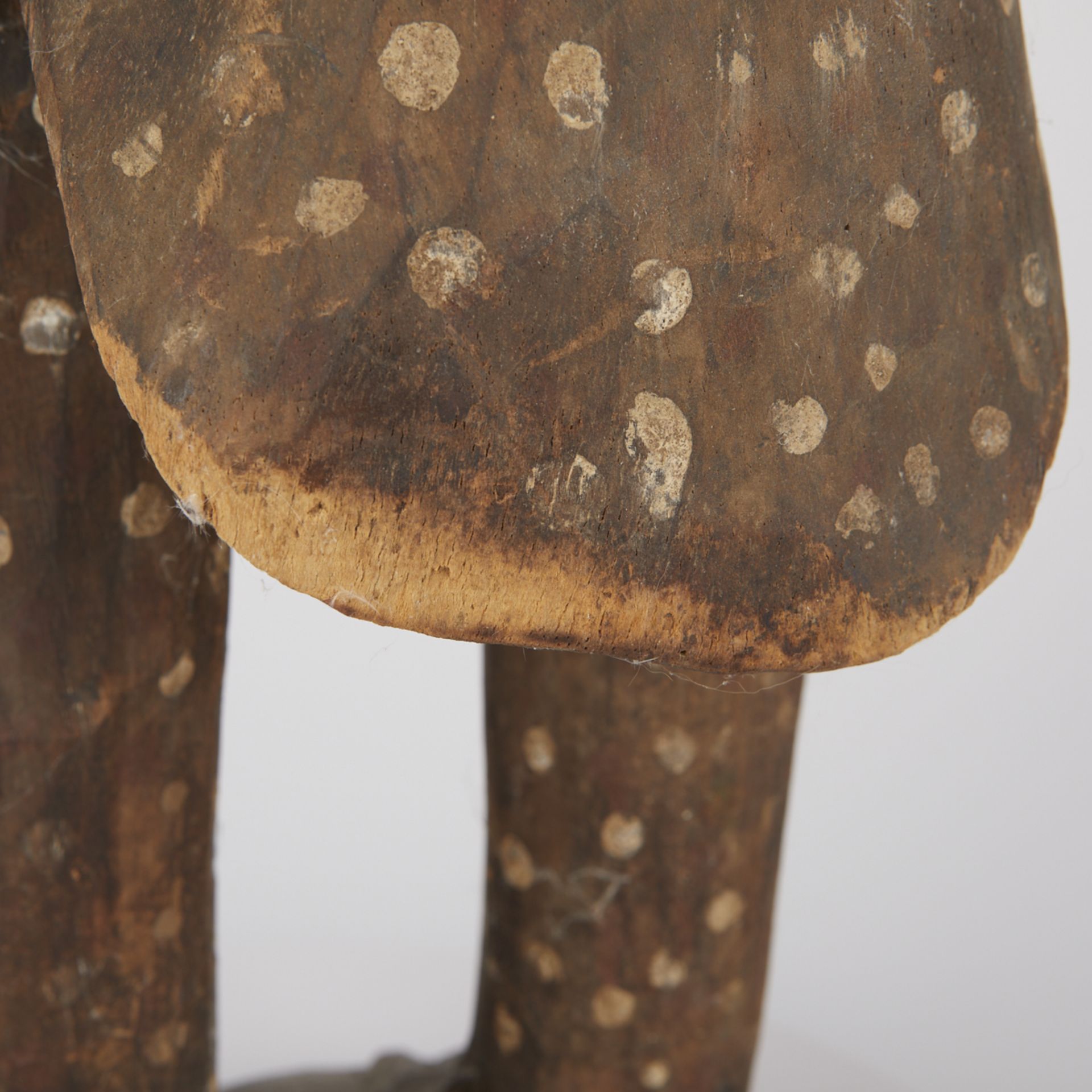 African Senufo Ivory Coast Carved Wood Hornbill - Bild 11 aus 14