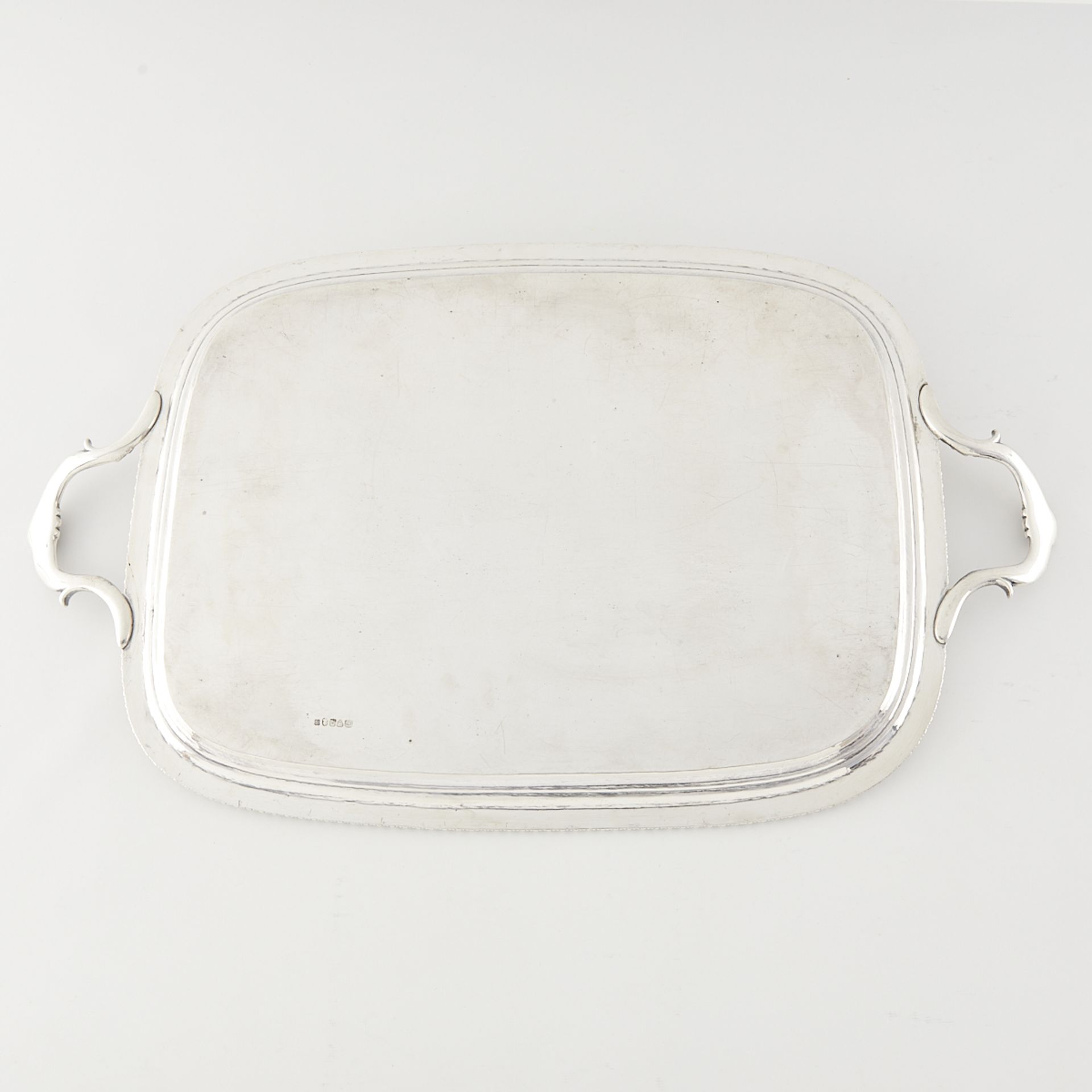 Smith & Hayter Sterling Silver Tray 1825 - Image 4 of 6