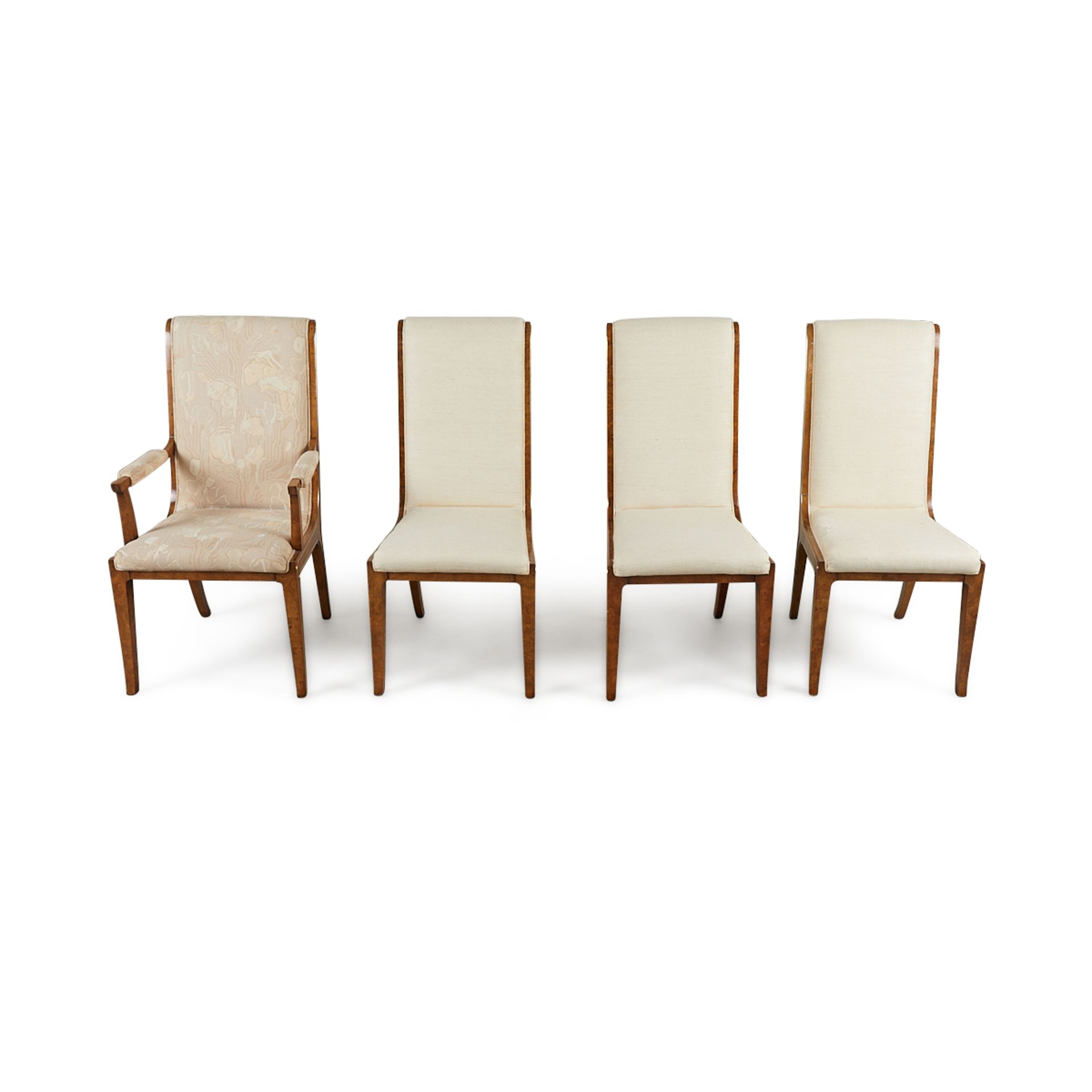 Set 8 Bernhard Rohne MasterCraft Burled Chairs - Bild 19 aus 24