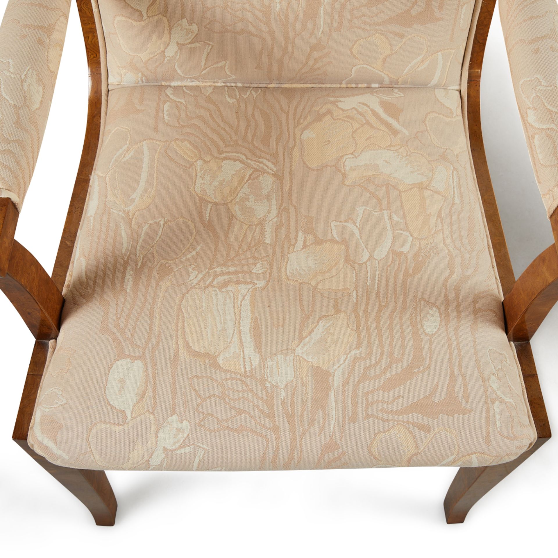 Set 8 Bernhard Rohne MasterCraft Burled Chairs - Image 12 of 24