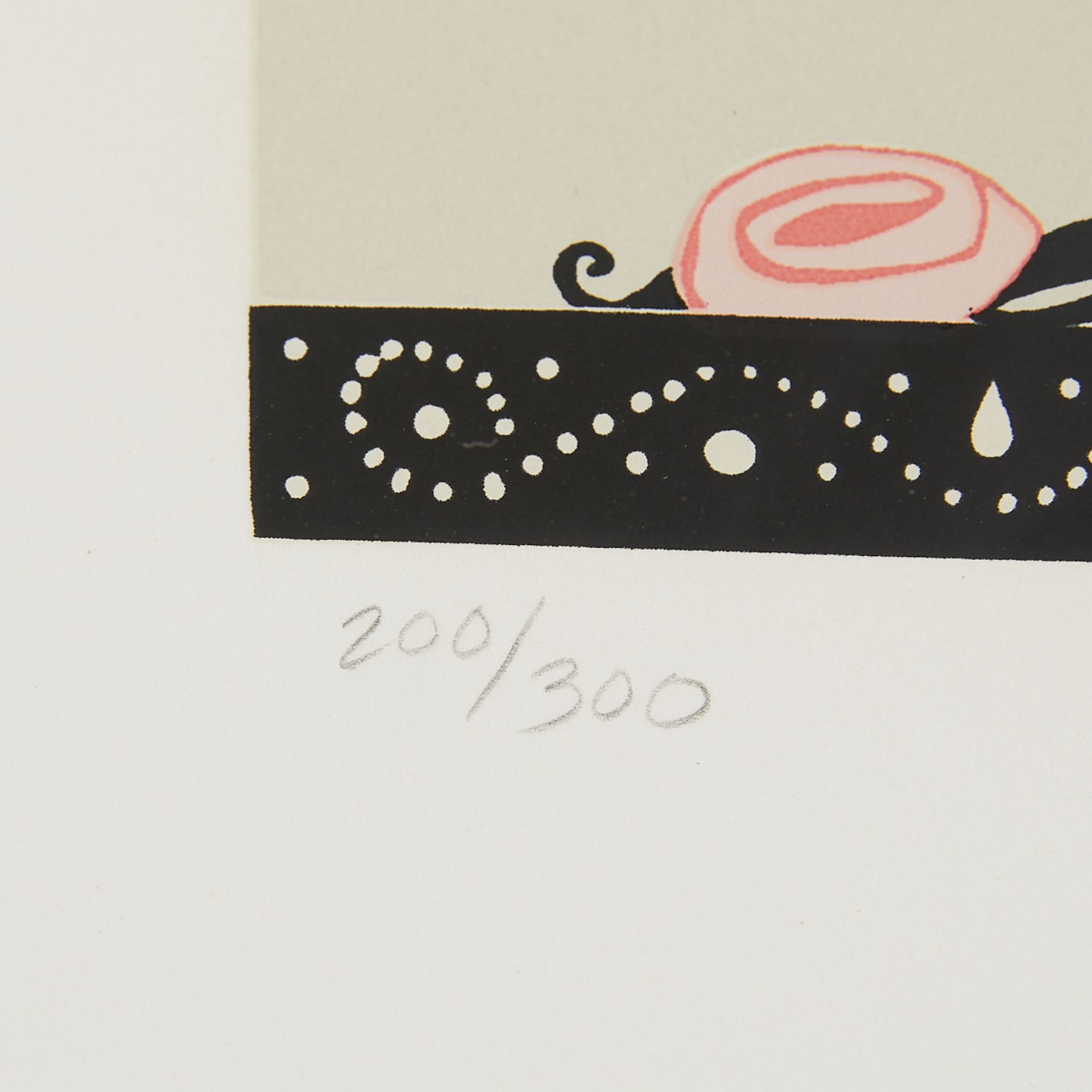 Erte "The Flowered Cape" Serigraph 1981 - Bild 7 aus 9