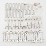 69 Pcs Sterling Silver Flatware 67.16 Troy Oz.