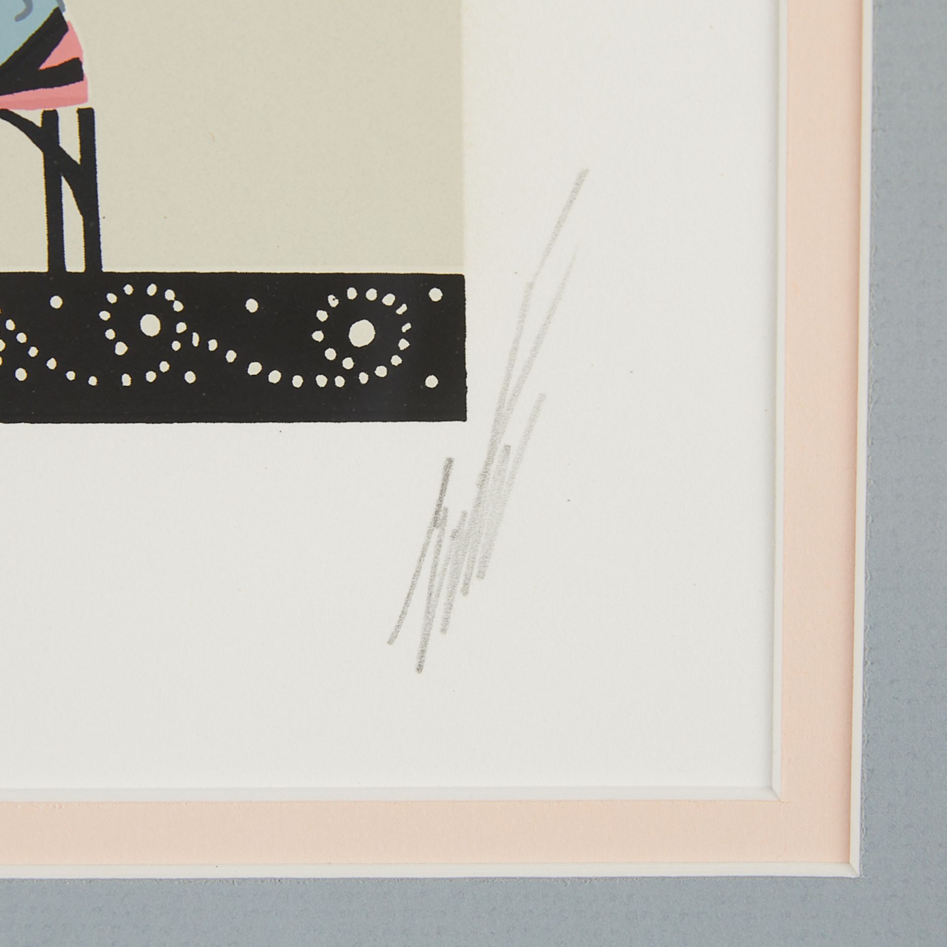 Erte "The Flowered Cape" Serigraph 1981 - Image 6 of 9