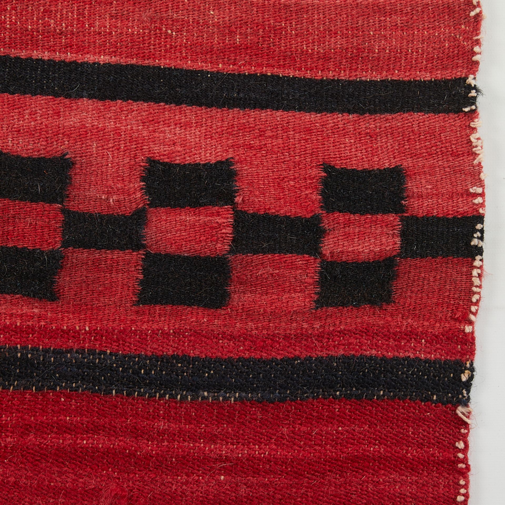 Rio Grande Wool Blanket or Wrap 7'5" x 2' - Image 4 of 5