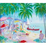 Jean-Claude Picot Beach Giclee