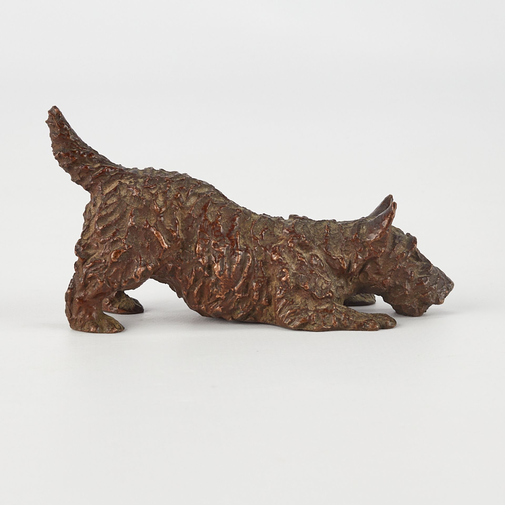 Kirmse Gorham Small Bronze Scottish Terrier Dog - Bild 3 aus 8
