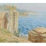 R.F. Poulin "The Palisades" Minnesota Painting