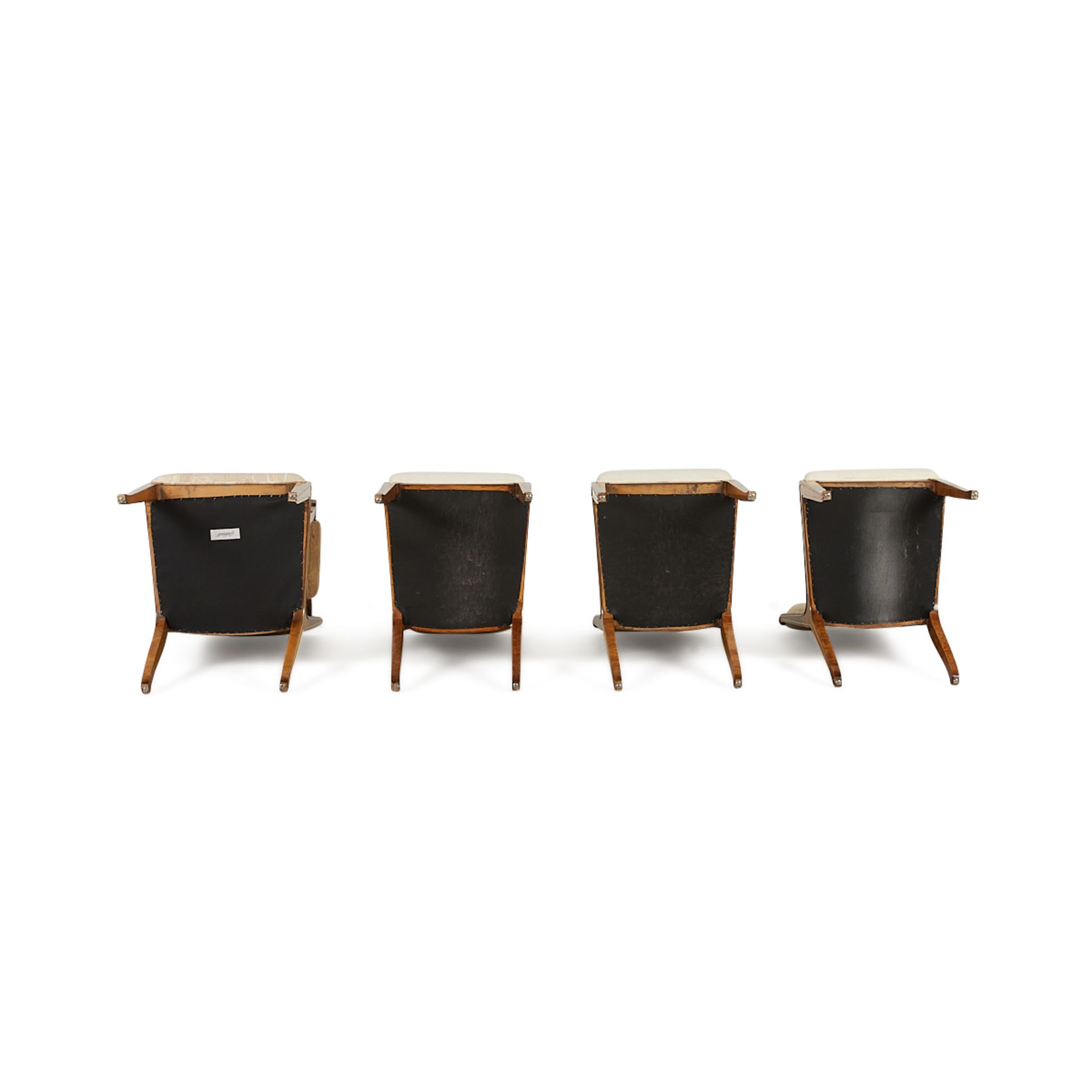 Set 8 Bernhard Rohne MasterCraft Burled Chairs - Image 7 of 24