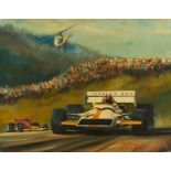 Dion Pears Formula One Race Painting 1971