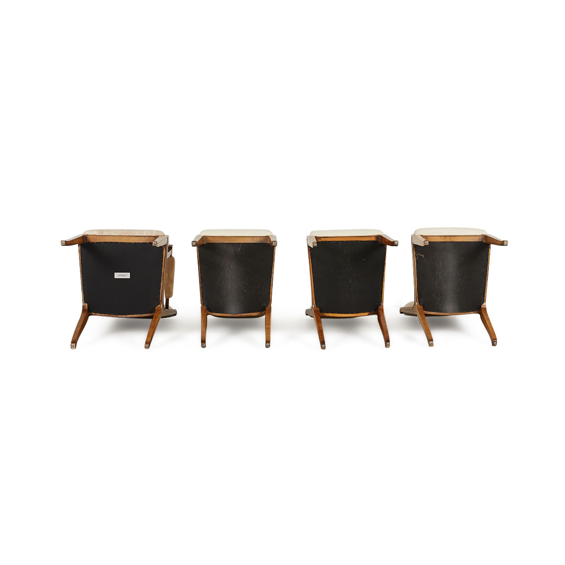 Set 8 Bernhard Rohne MasterCraft Burled Chairs - Image 18 of 24