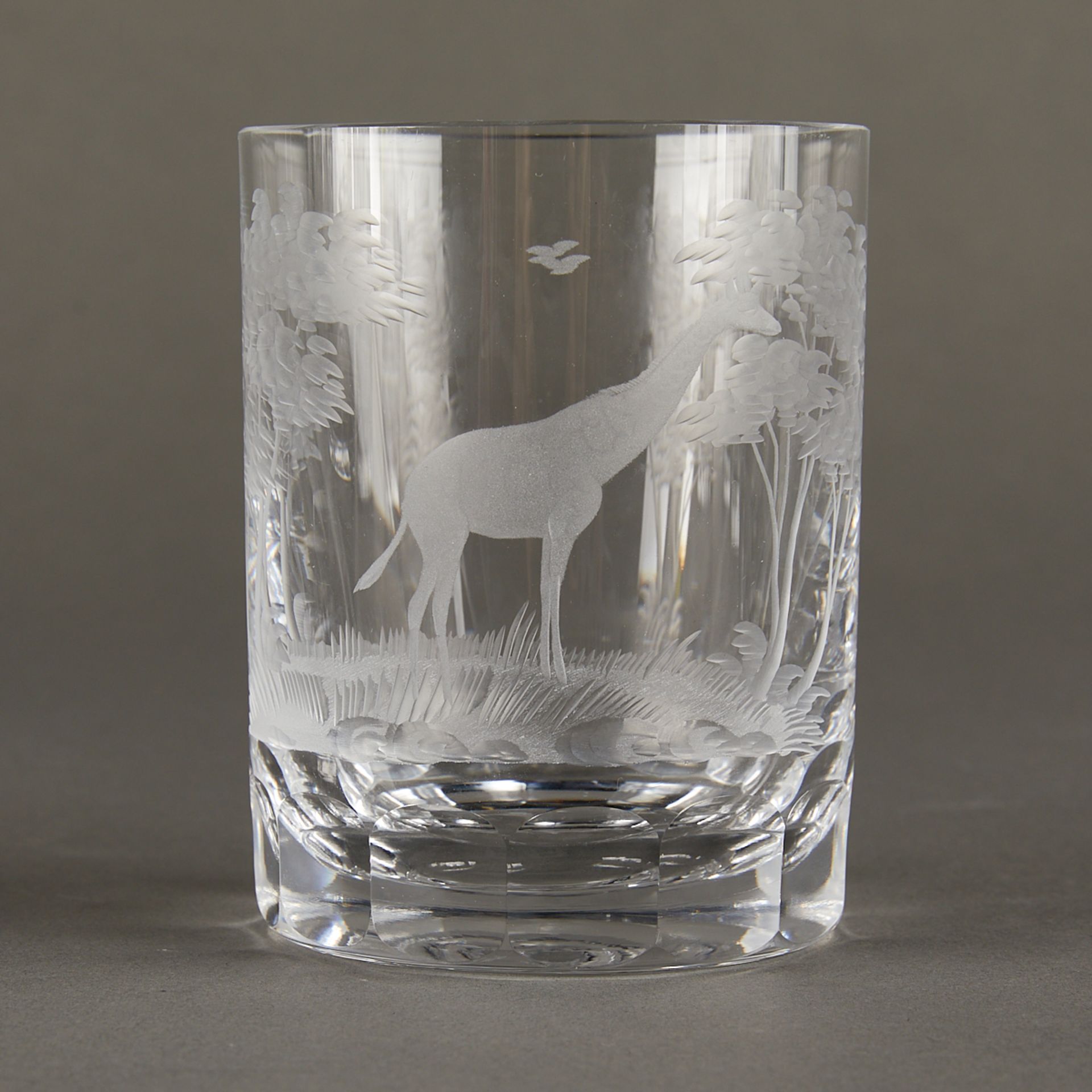 12 Queen Lace African Animal Crystal Glasses - Bild 8 aus 10