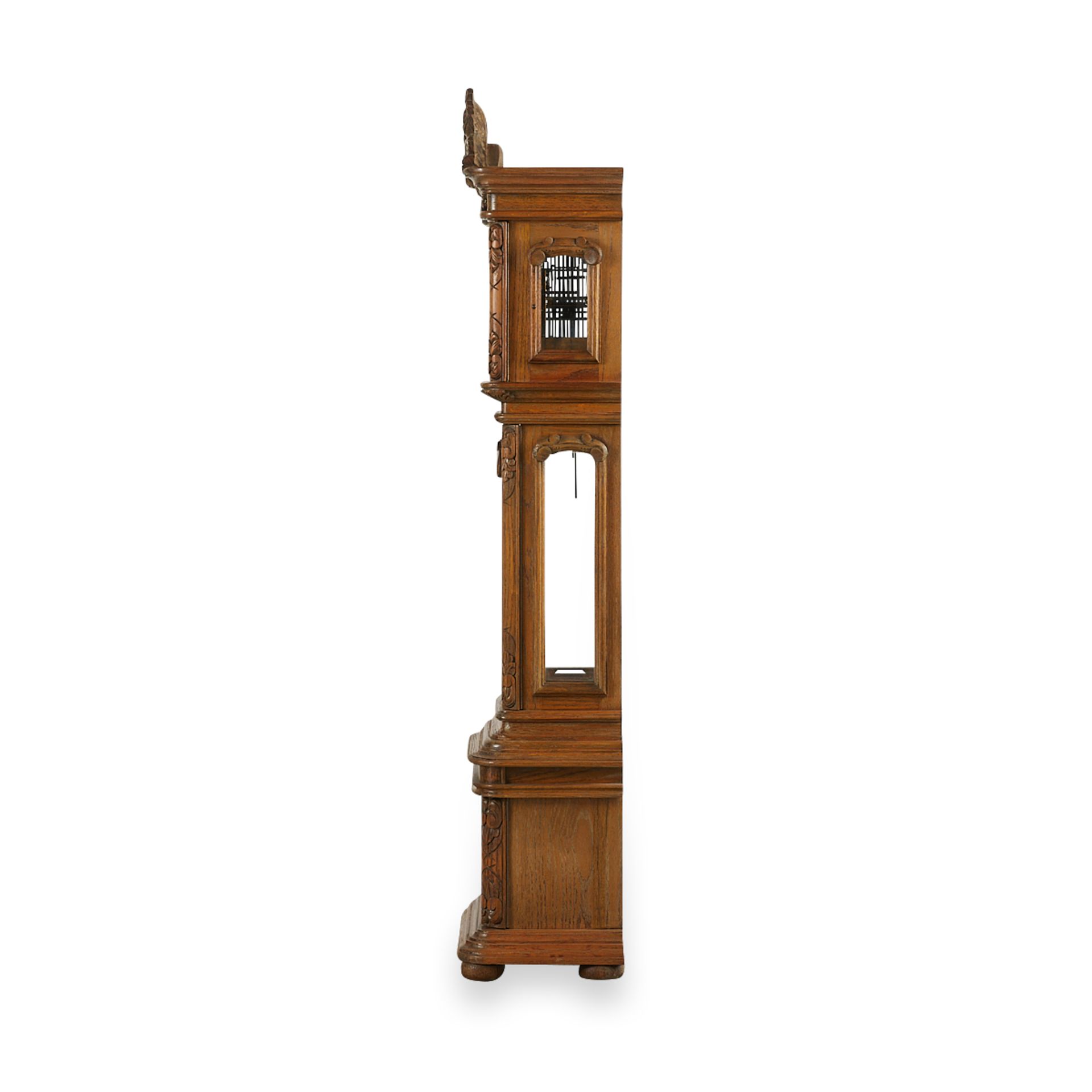 Oak Gazo Santa Clara Grandmother Case Clock - Bild 6 aus 16