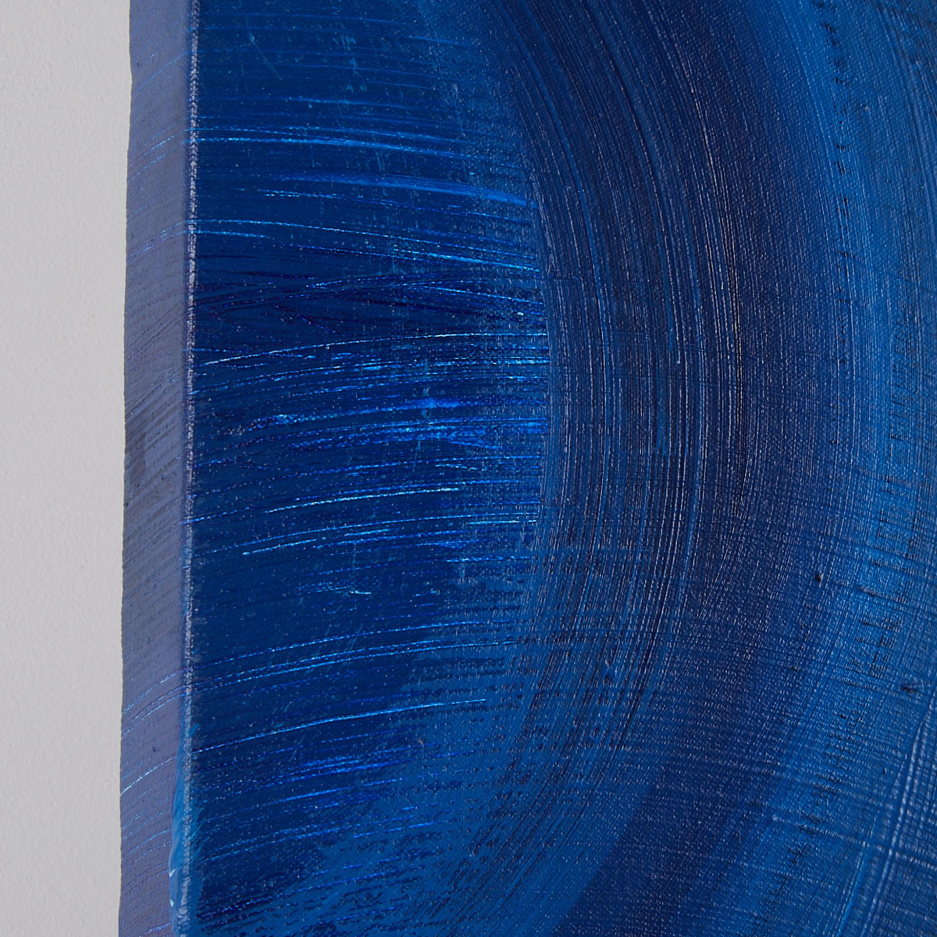 Sandi Sloane "Blue Night Wave" Mixed Media 2000 - Image 5 of 9